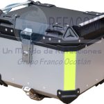 CAJ-7104-0085P CAJA PORTA-EQUIPAJE ALUMINIO 41*36*33CM PLATA LISO
