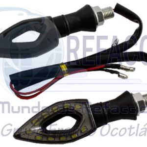 D-139N-B DIRECCIONAL NEGRO LED  BLANCO 12V