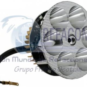 EN-0122R FARO LED REDONDO P/MOTO DC 10-95V 30W