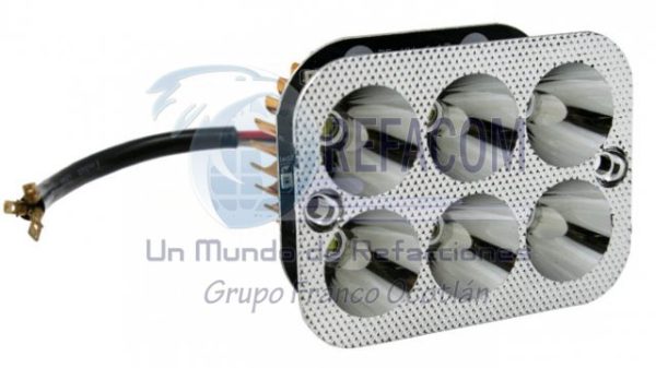 EN-0122S FARO LED RECTANGULAR P/MOTO DC 10-95V 30W