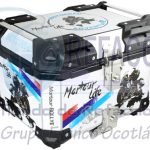 ENCAJ-7104-0065P CAJA PORTA-EQUIPAJE ALUMINIO 41*36*33CM PLATA