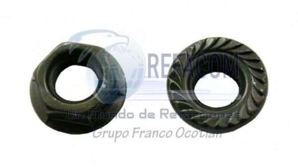 ENTUE-6801-0005 TUERCA HEXAGONAL FLANGE CERRADA ZINCADA M8 =4801
