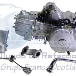 MTR-3000-0001 MOTOR COMPLETO MOTOKING 110CC GRIS SEMIAUTOMATICO