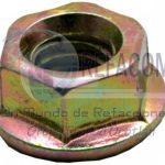 TUE-6801-0004 TUERCA HEXAGONAL FLANGE CERRADA ZINCADA M6 (PIEZA)